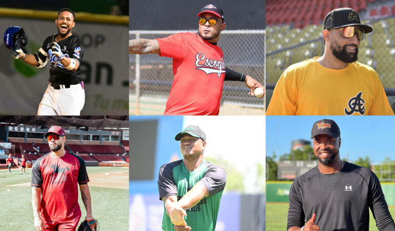 Las figuras que vestirán nuevo uniforme esta temporada en Lidom