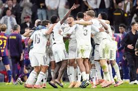 Real Madrid gana 2-1 al Barcelona en clásico español